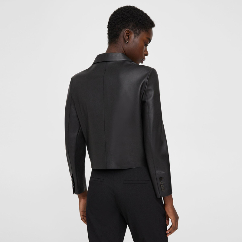 Cropped Jacket in Leather 5