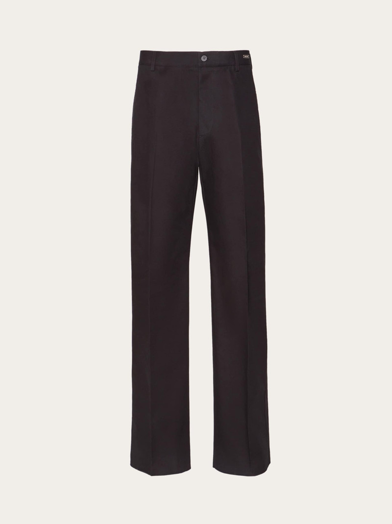 Flared chino trouser - 1