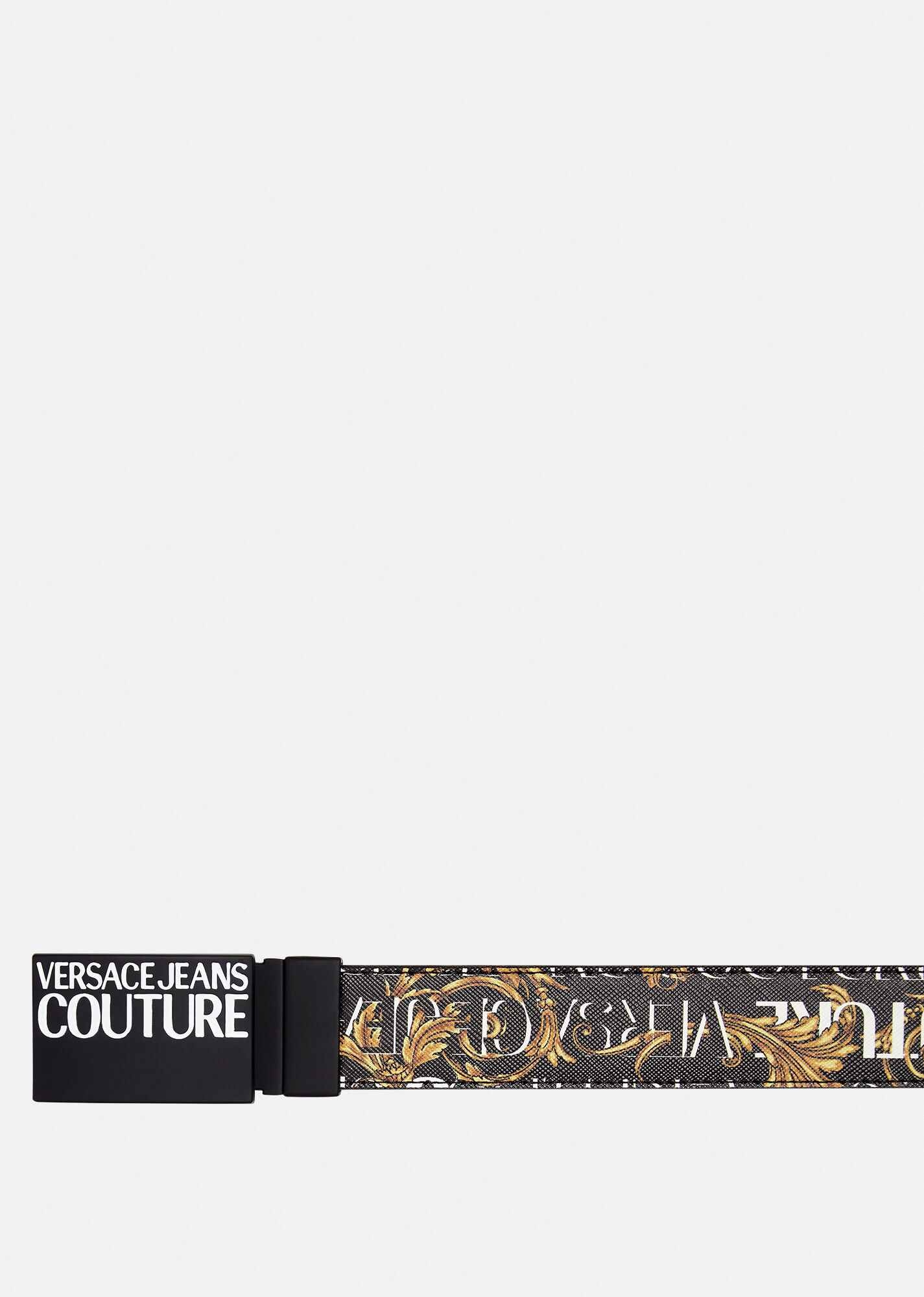 Reversible Logo Couture Atom Belt - 2