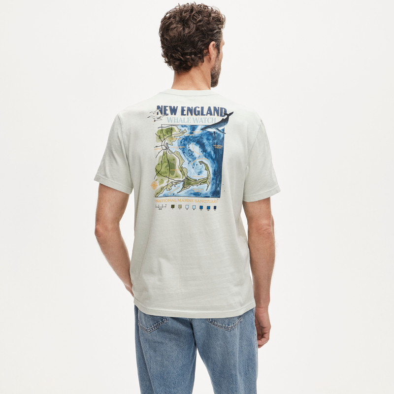 Vintage-wash cotton graphic T-shirt 4