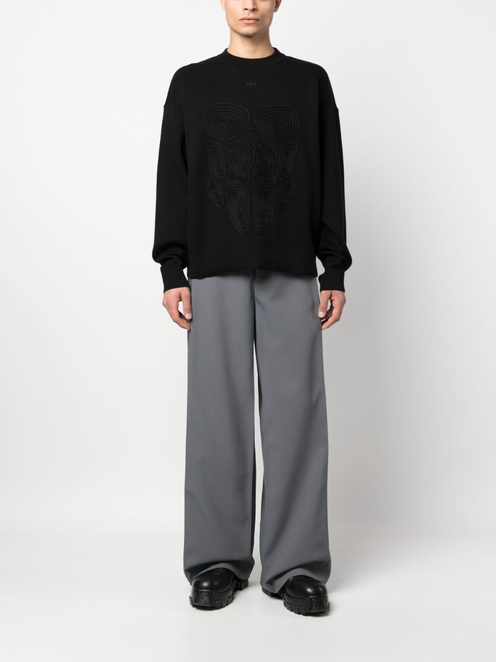 Off White Men Sweatshirt With Logo - 2