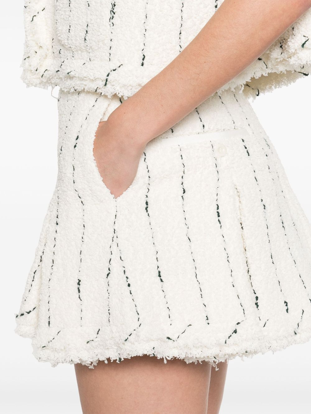 Sacai Women Tweed Shorts - 2