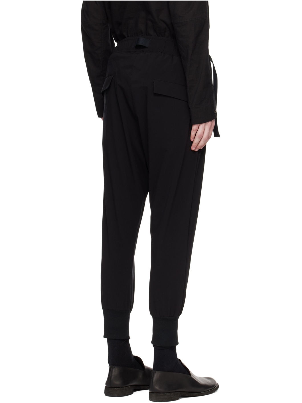 Black Water-Repellent Trousers - 3