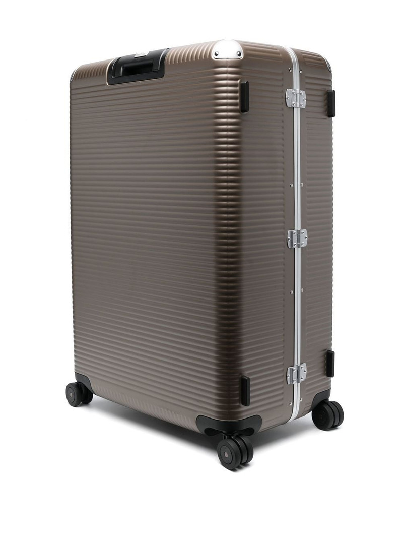 FPM Milano panelled aluminium suitcase outlook