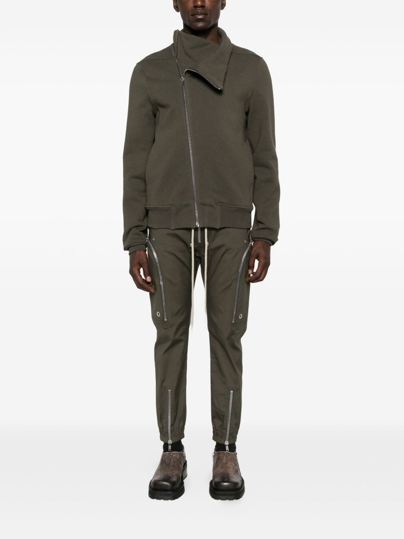 Rick Owens zip-detail cargo trousers outlook