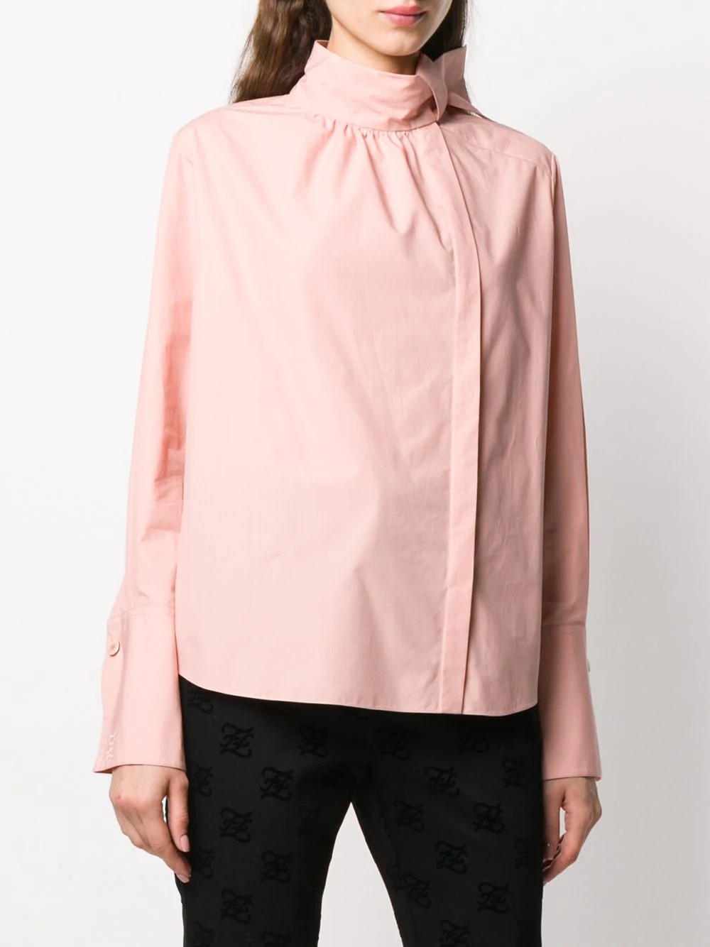 bow detail blouse - 3