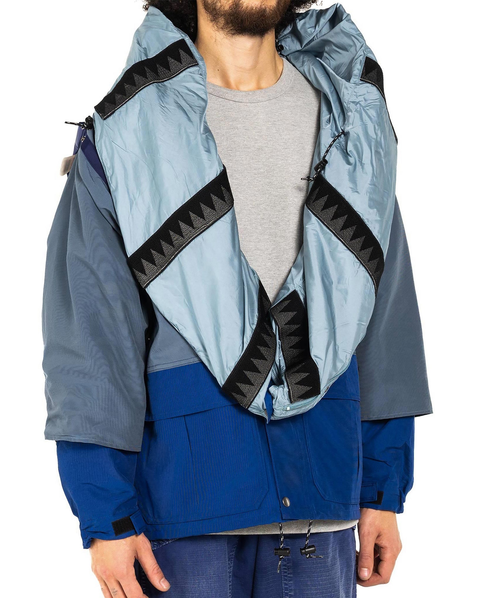 60/50 CLOTH KAMAKURA ANORAK BLOUSON NAVY - 6