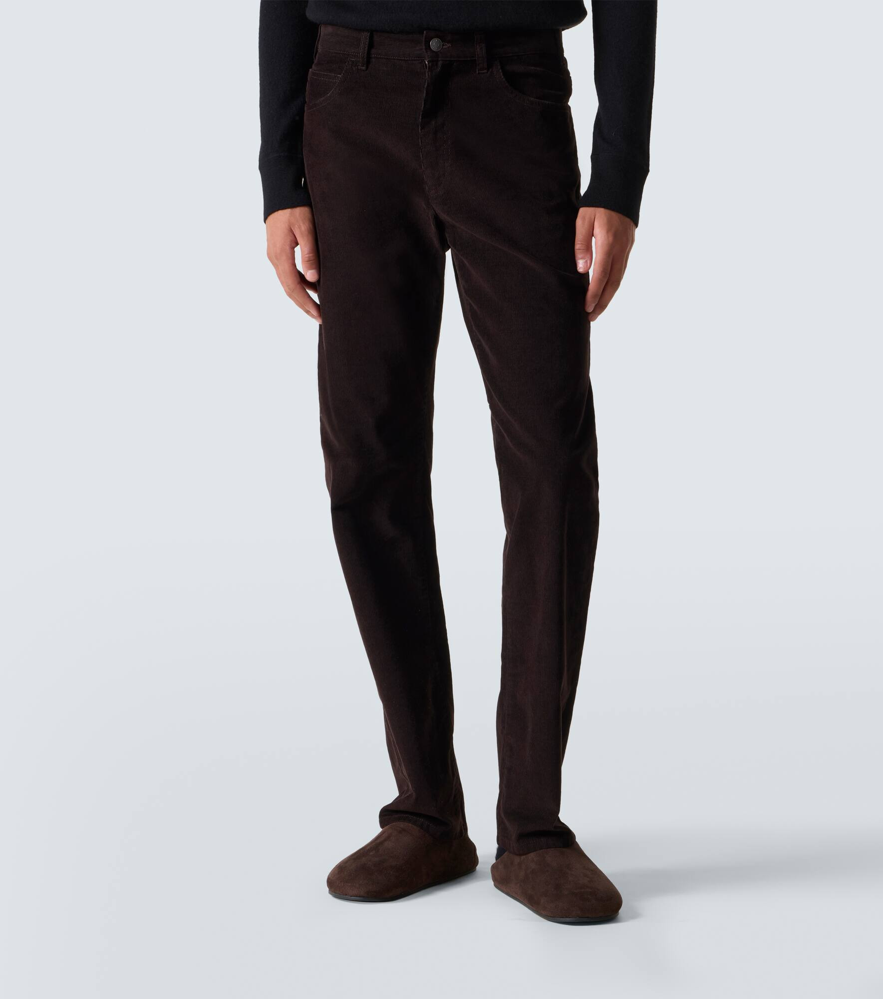 Fred cotton corduroy slim pants - 3