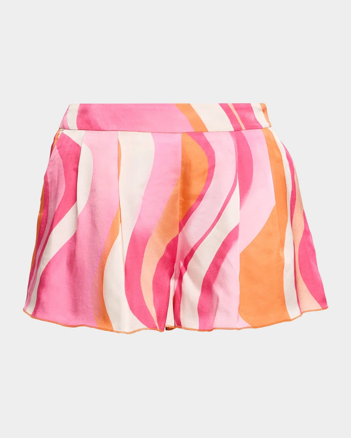 Bernadette Printed Mini Shorts - 1