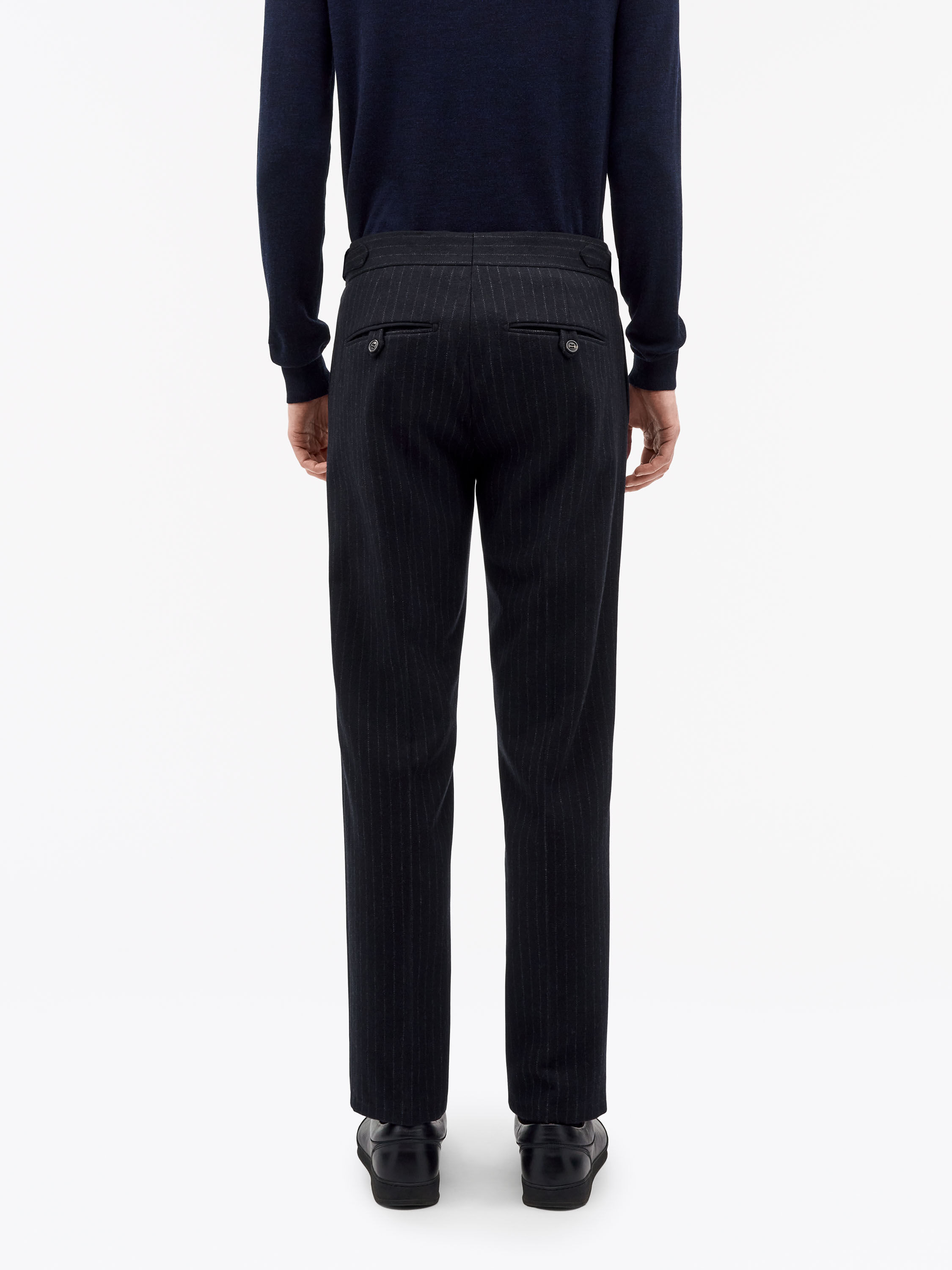 Tense A Pinstripe Trousers - 4
