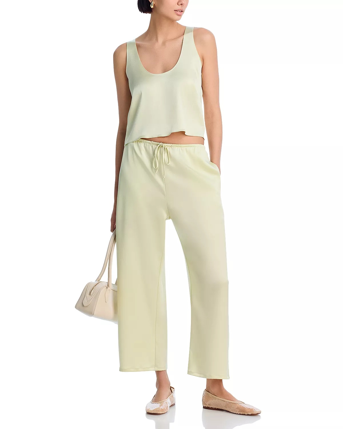 Barb Crop Drawstring Pants - 5