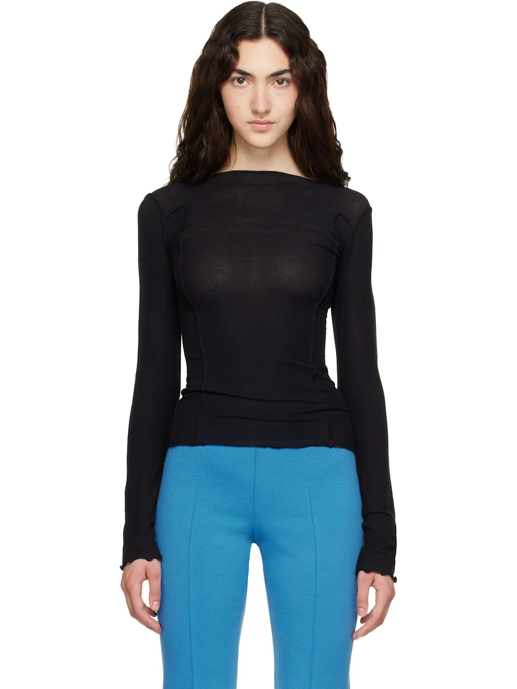 Black Omato Long Sleeve T-shirt - 1