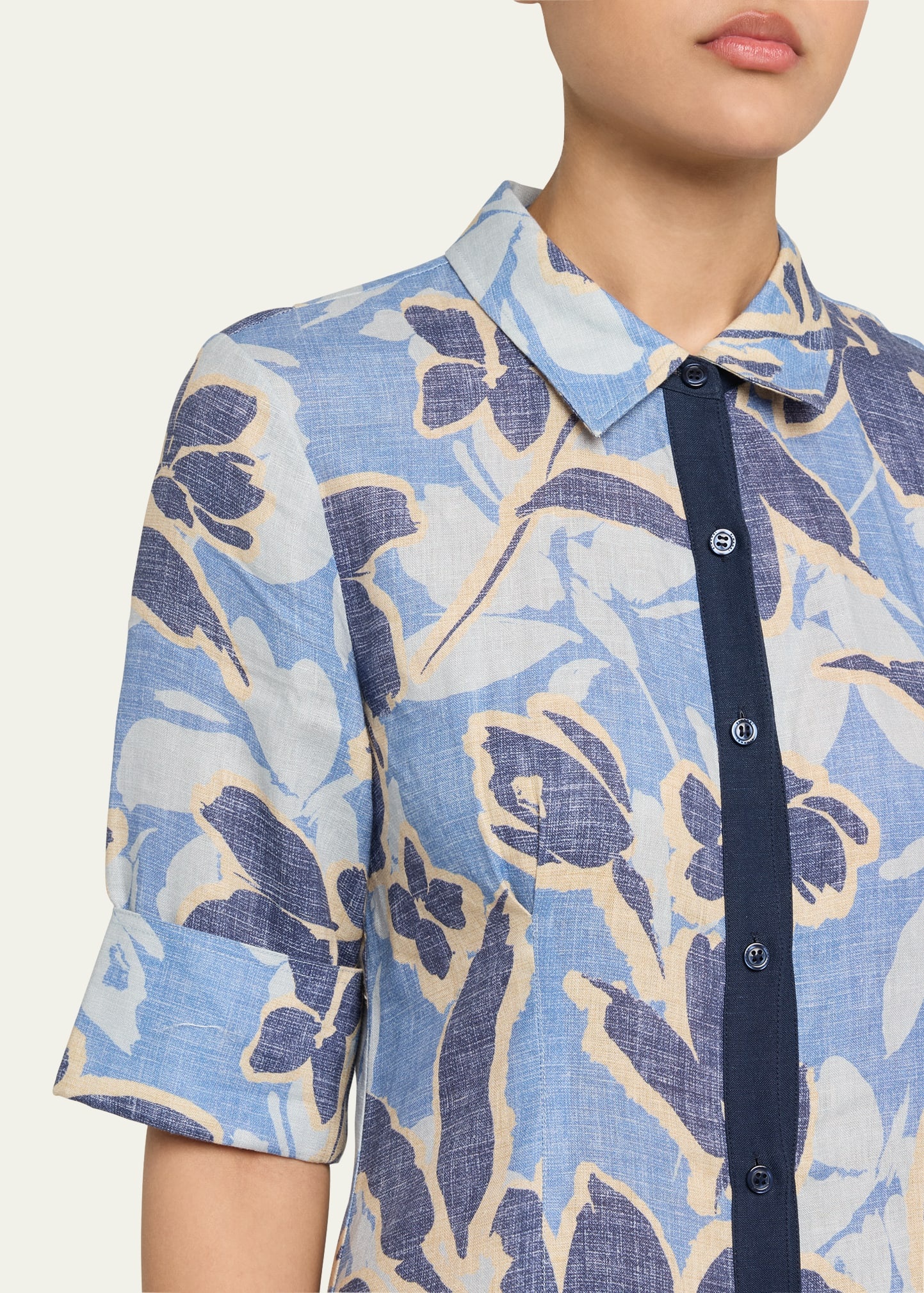 Claudine Midi Shirtdress - 5