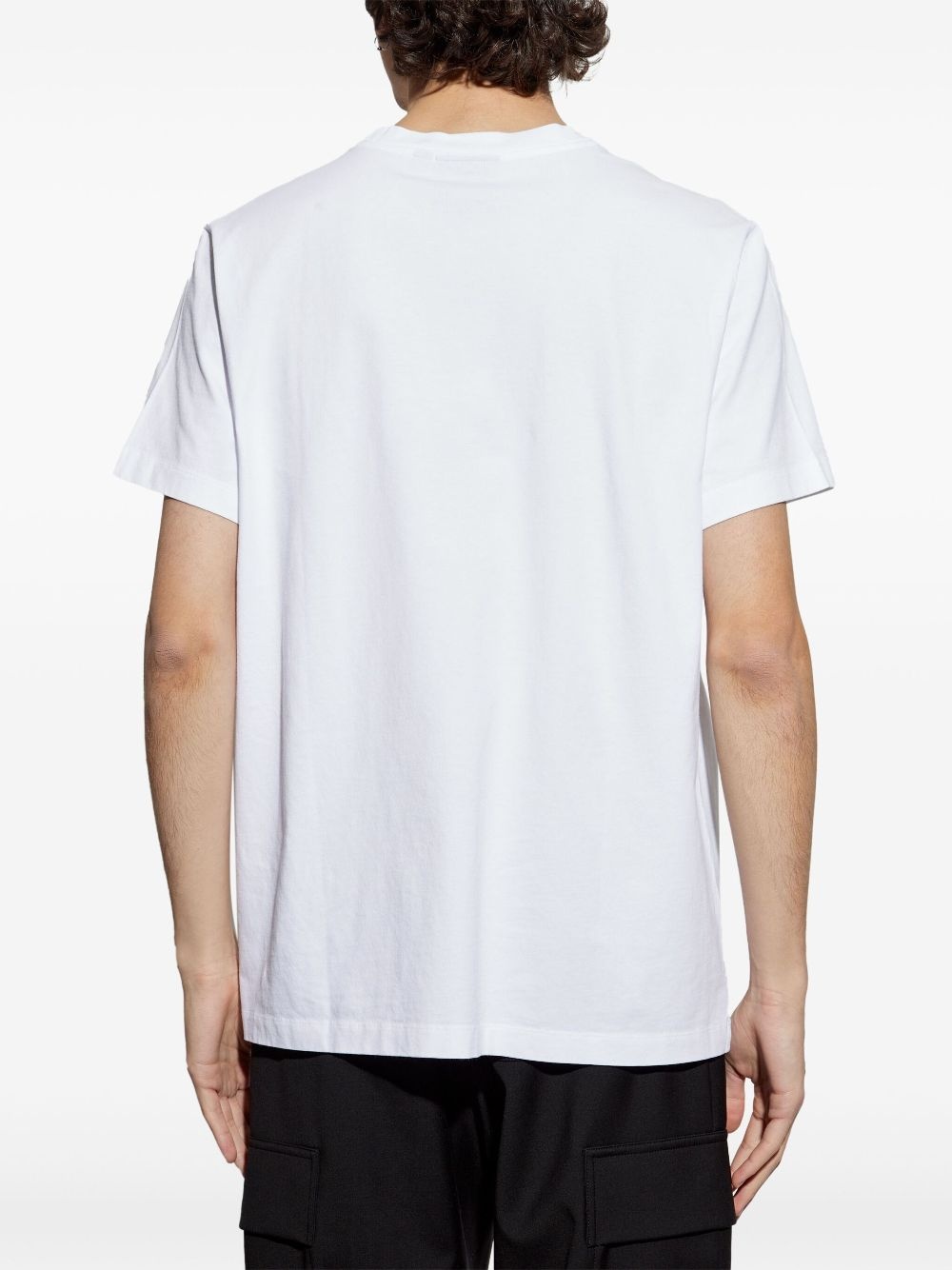logo-embroidered T-shirt - 4