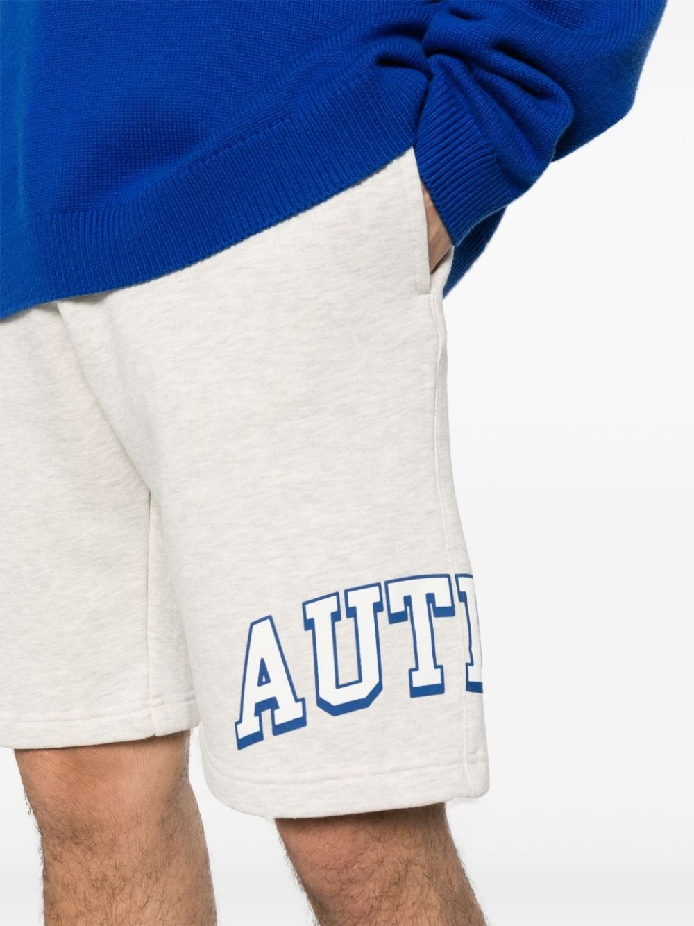 logo-print shorts - 5