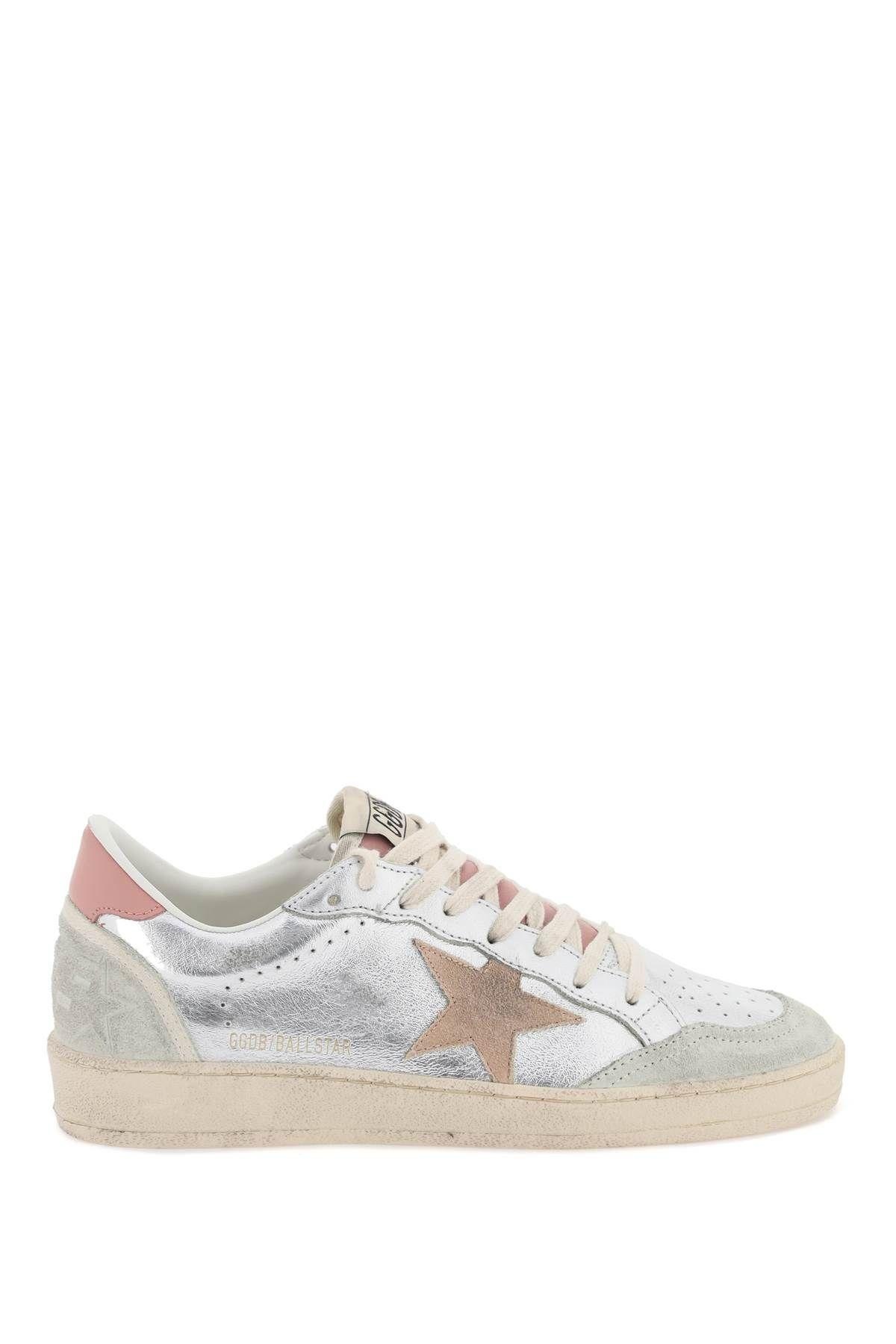 Laminated leather Ball Star sneakers Golden Goose - 1