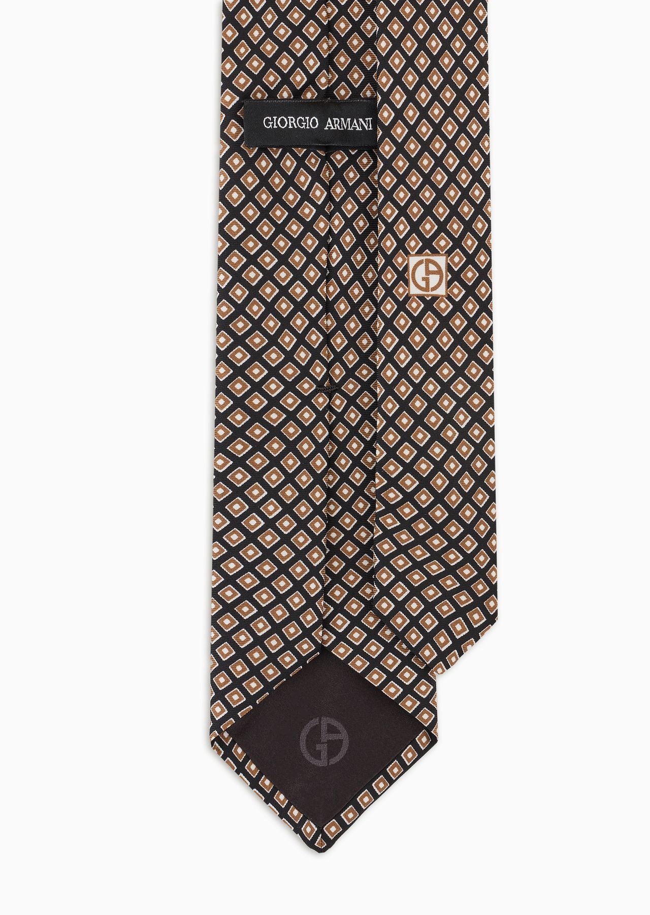 ASV printed silk tie - 2