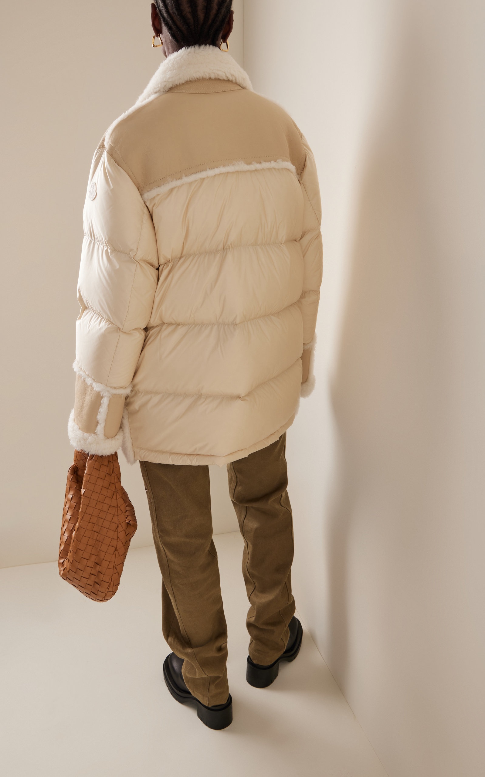 Ilay Shearling Down Jacket neutral - 5