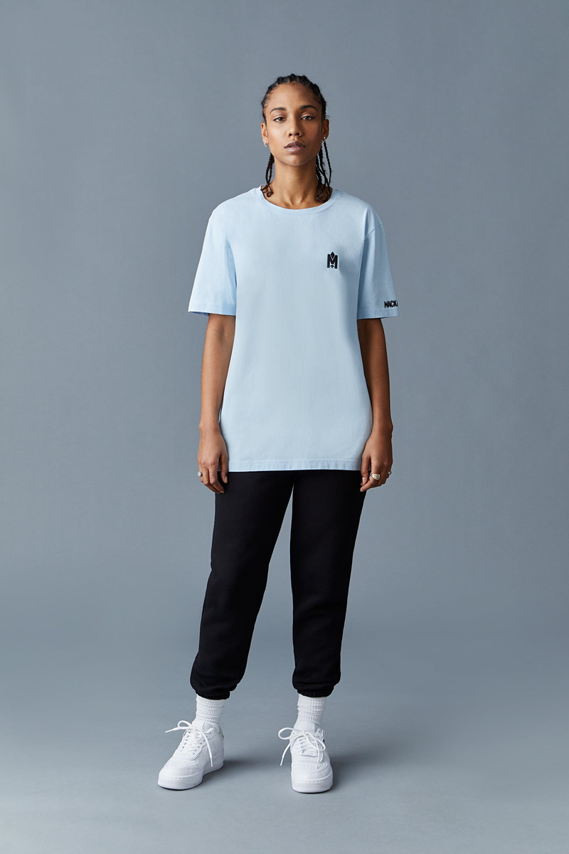 MACKAGE ACE Fitted T-shirt with silicone logo outlook