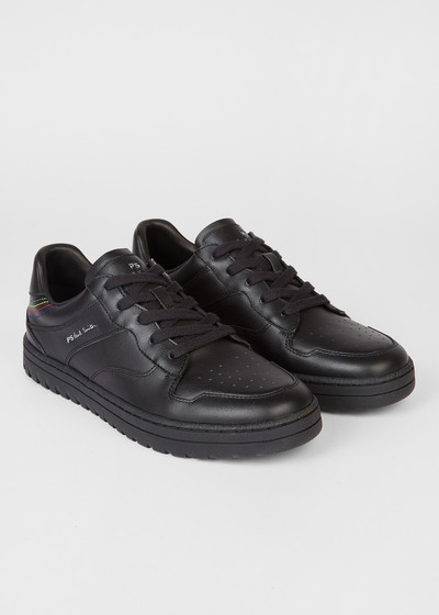 Paul Smith Black Leather 'Liston' Trainers outlook