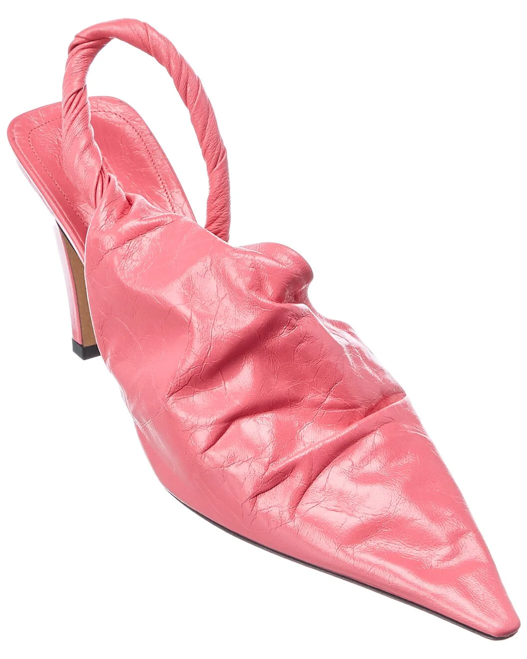 Bottega Veneta The Point Leather Slingback Pump - 1