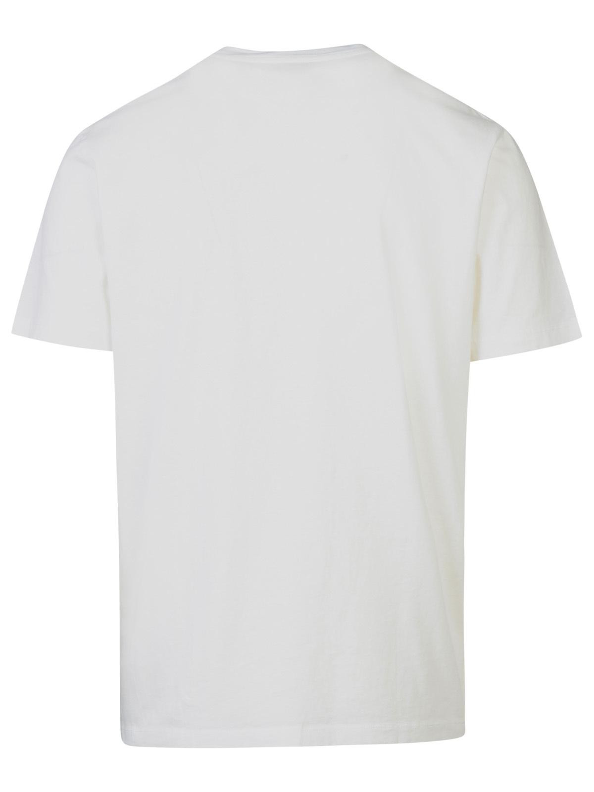 Maison Margiela Set Of 3 White Cotton T-Shirts Men - 6