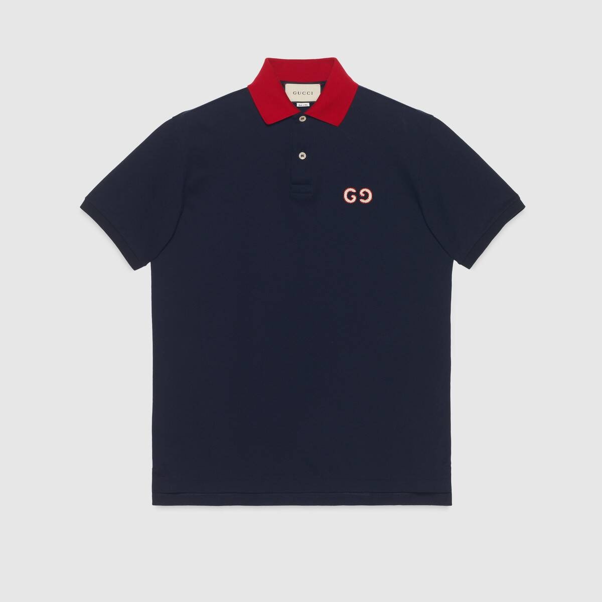 Polo with GG embroidery - 1