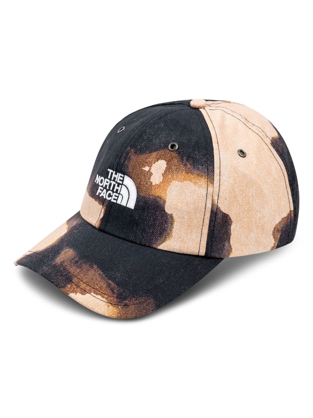 x TNF bleached denim print 6-panel cap - 3