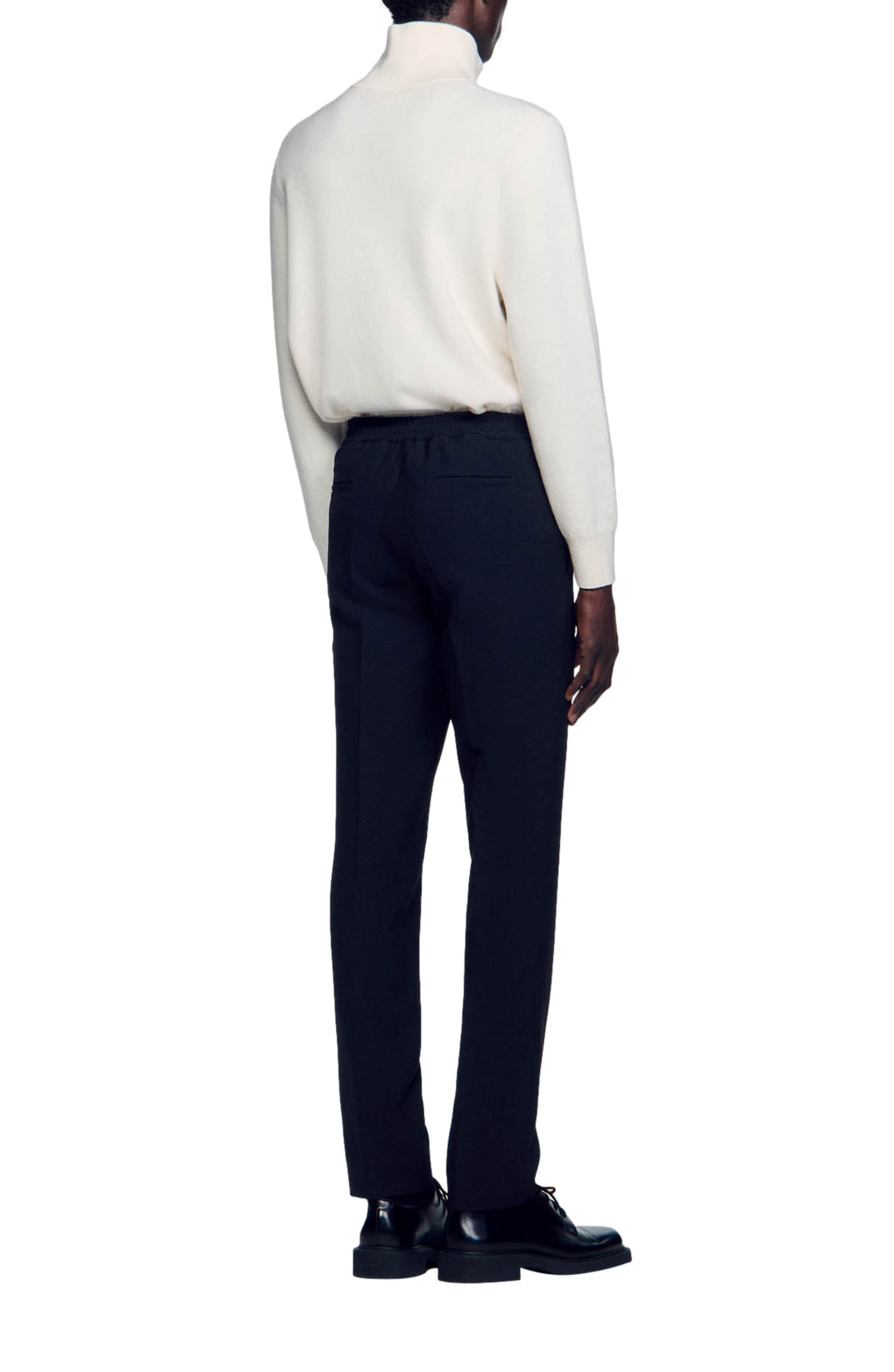 SANDRO Jersey trousers in Black at Nordstrom - 2