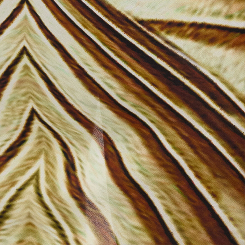 Silk Pareo with Ray Of Gold print 4