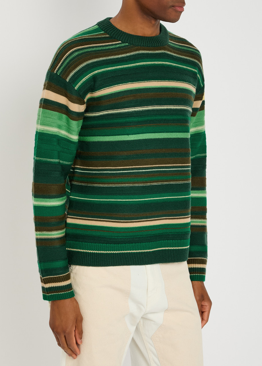 JW Anderson Multi Stripe Wool Jumper - 2