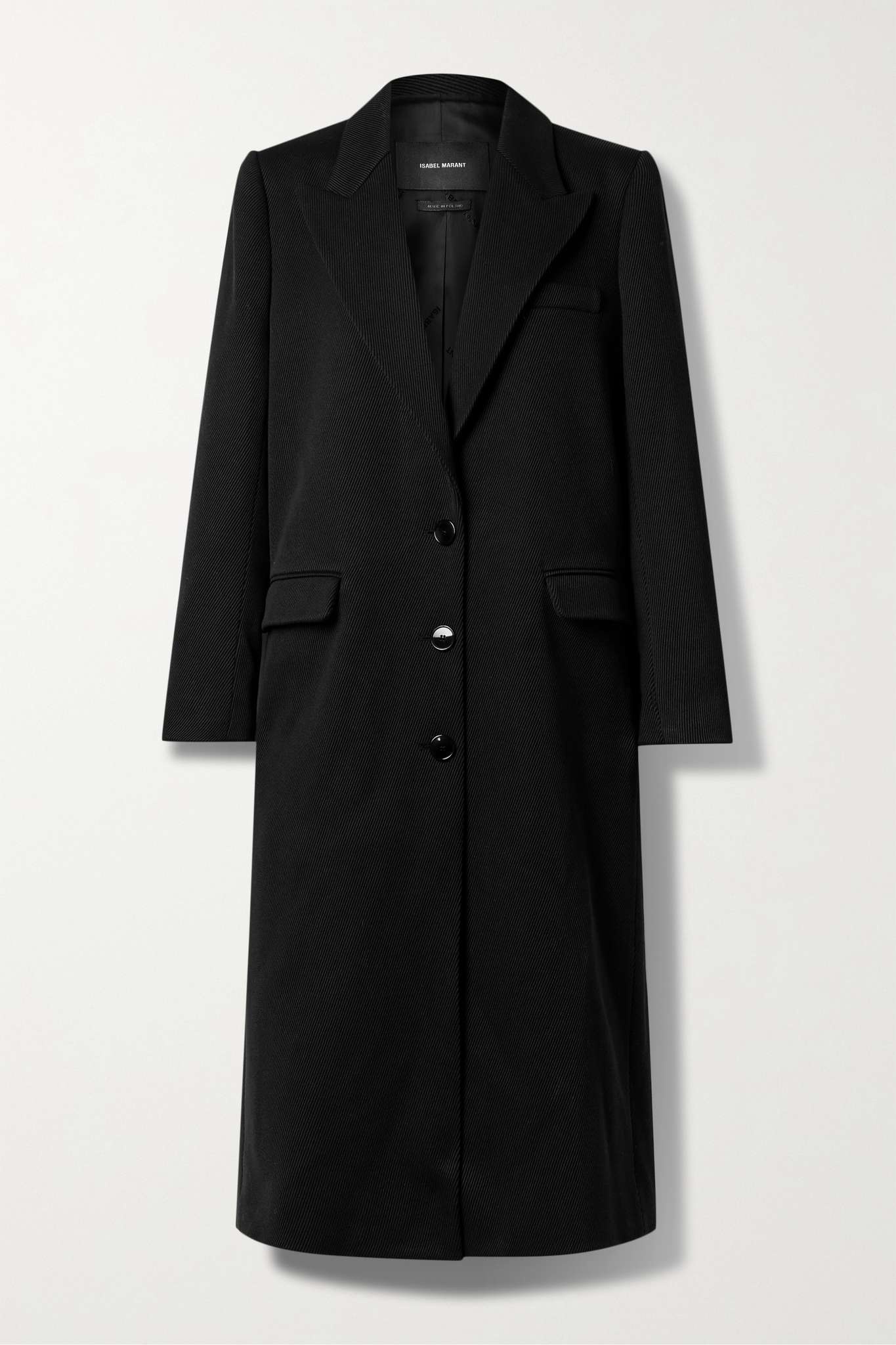 Giboleen cotton, wool and cashmere-blend corduroy coat - 1