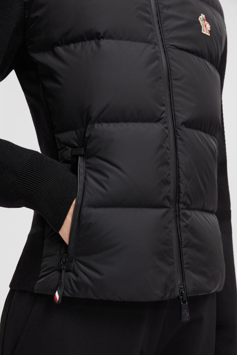 Padded Wool Zip-Up Cardigan 7