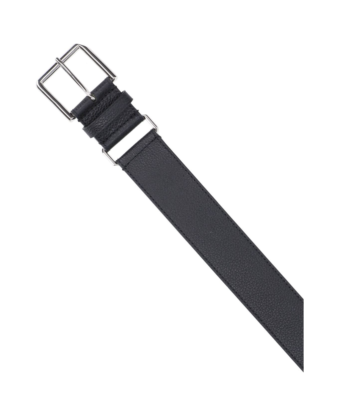 Hammered Leather Belt - 3