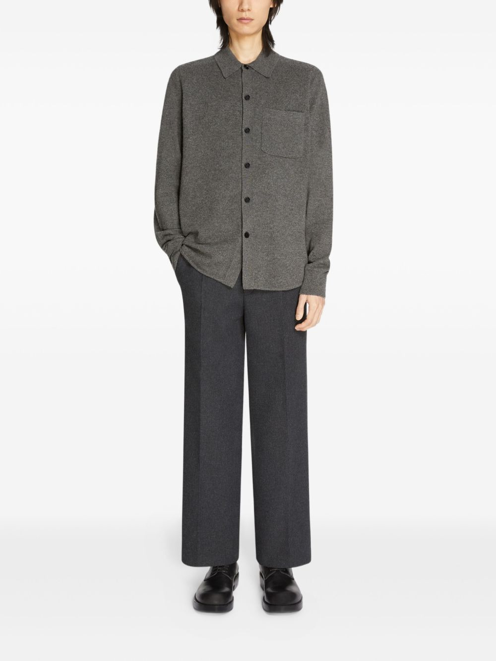 cashmere knitted shirt - 2