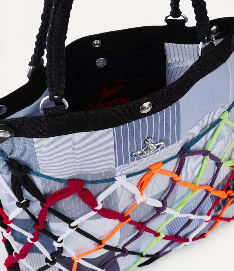 RECYCLED MACRAME TOTE 3