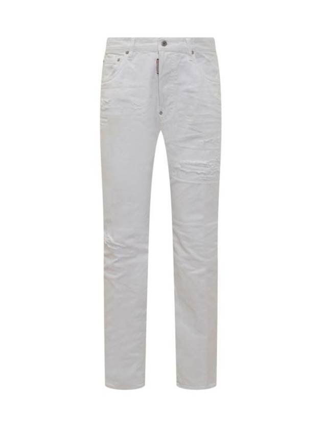 Denim Straight Pants S71LB1353STN833100 WHITE - 1