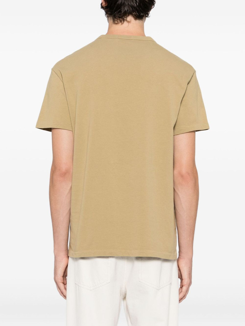 embroidered-logo cotton T-shirt 3