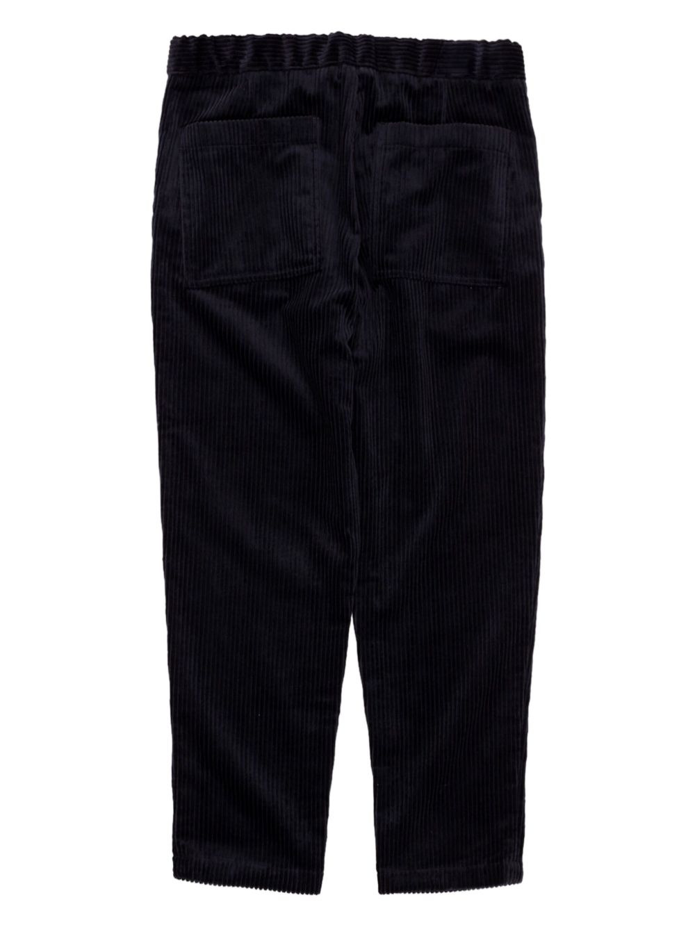 corduroy drawstring trousers - 2