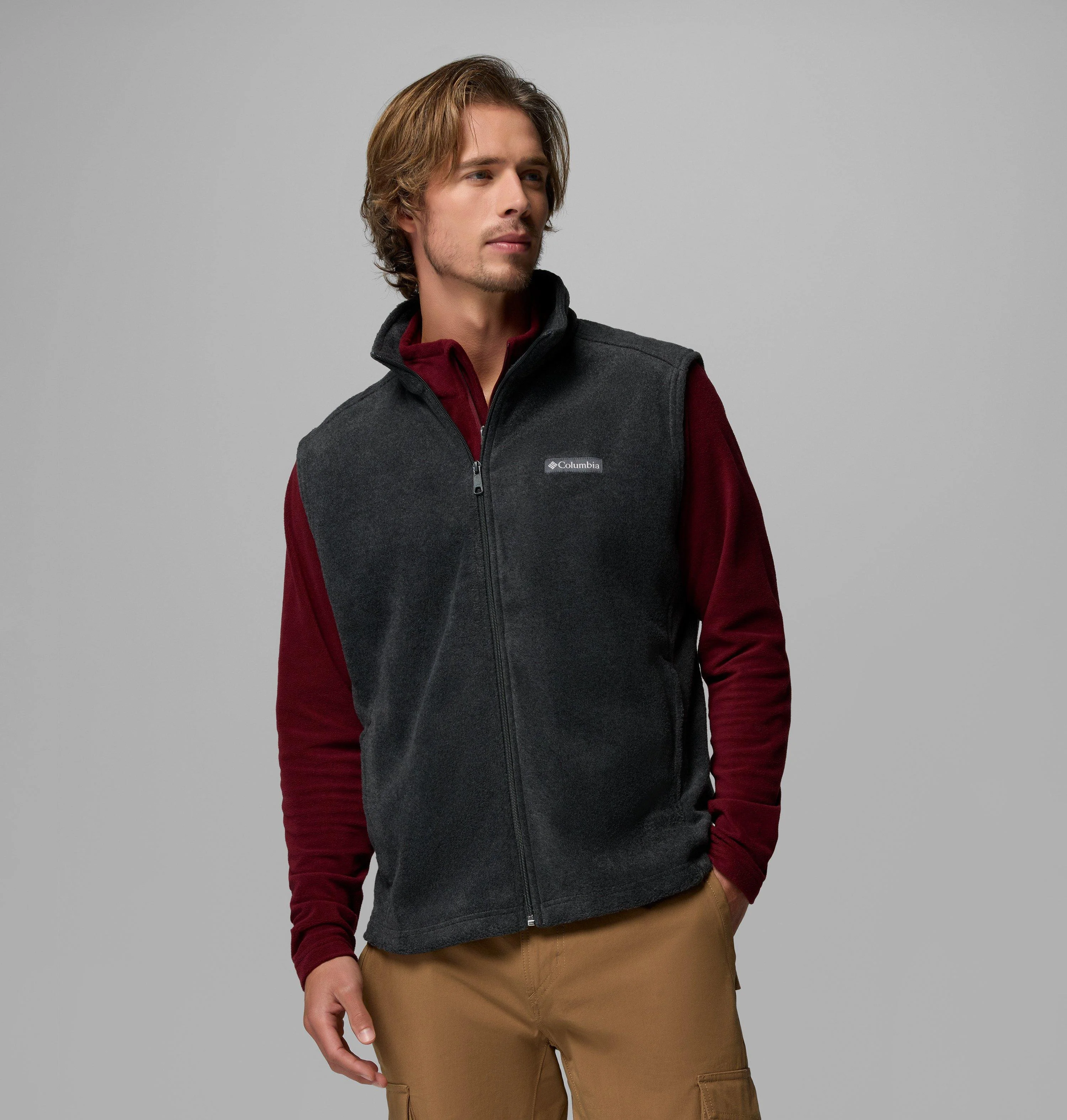 Men's Steens Mountain Fleece Vest - 1