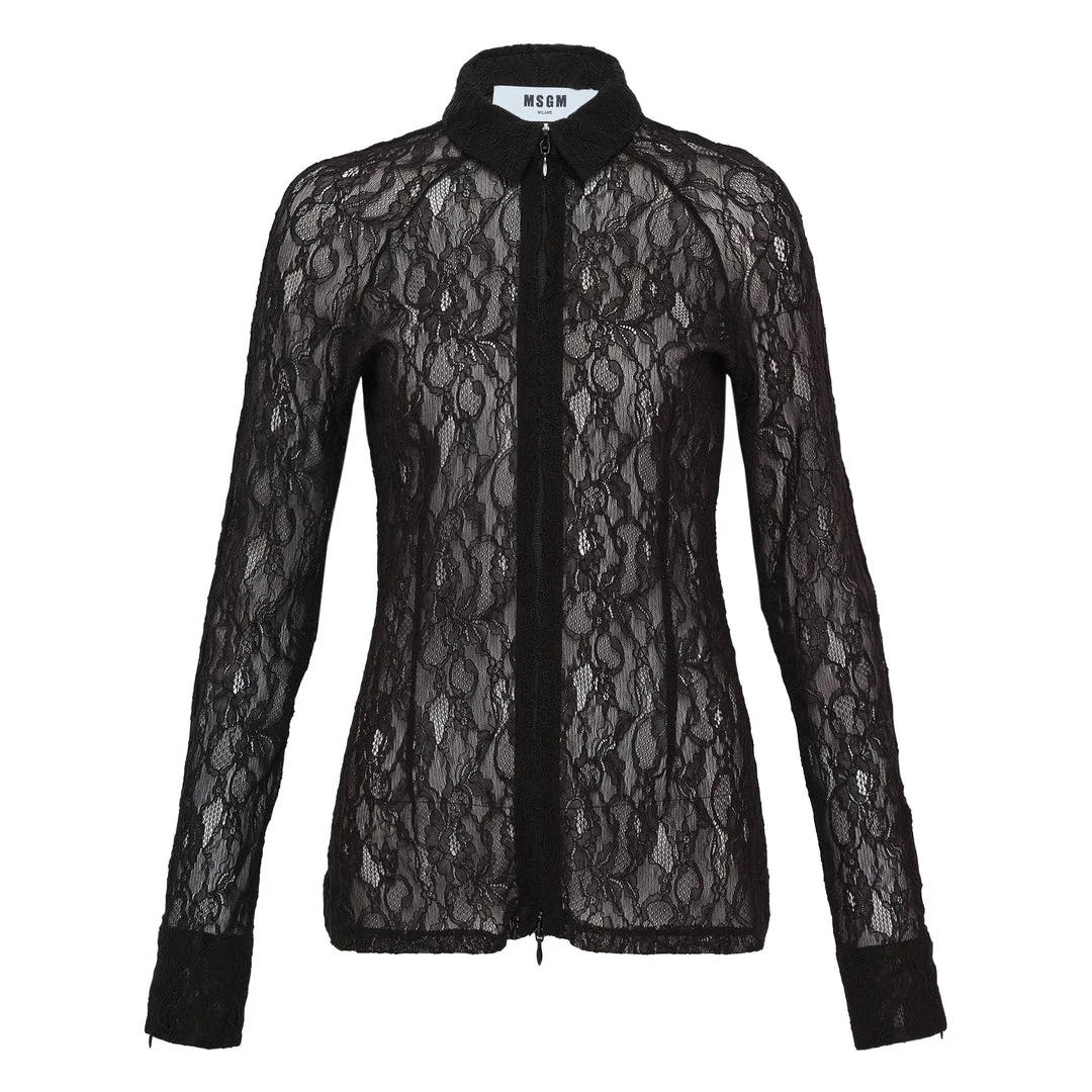 Mesh Camicia Shirt - 1