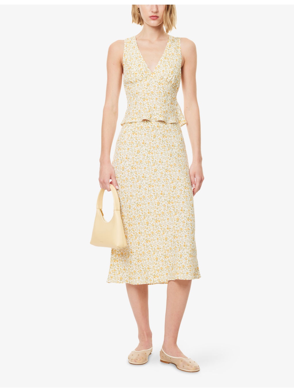 Ryan Floral-Print Crepe Two-Piece Set - 2