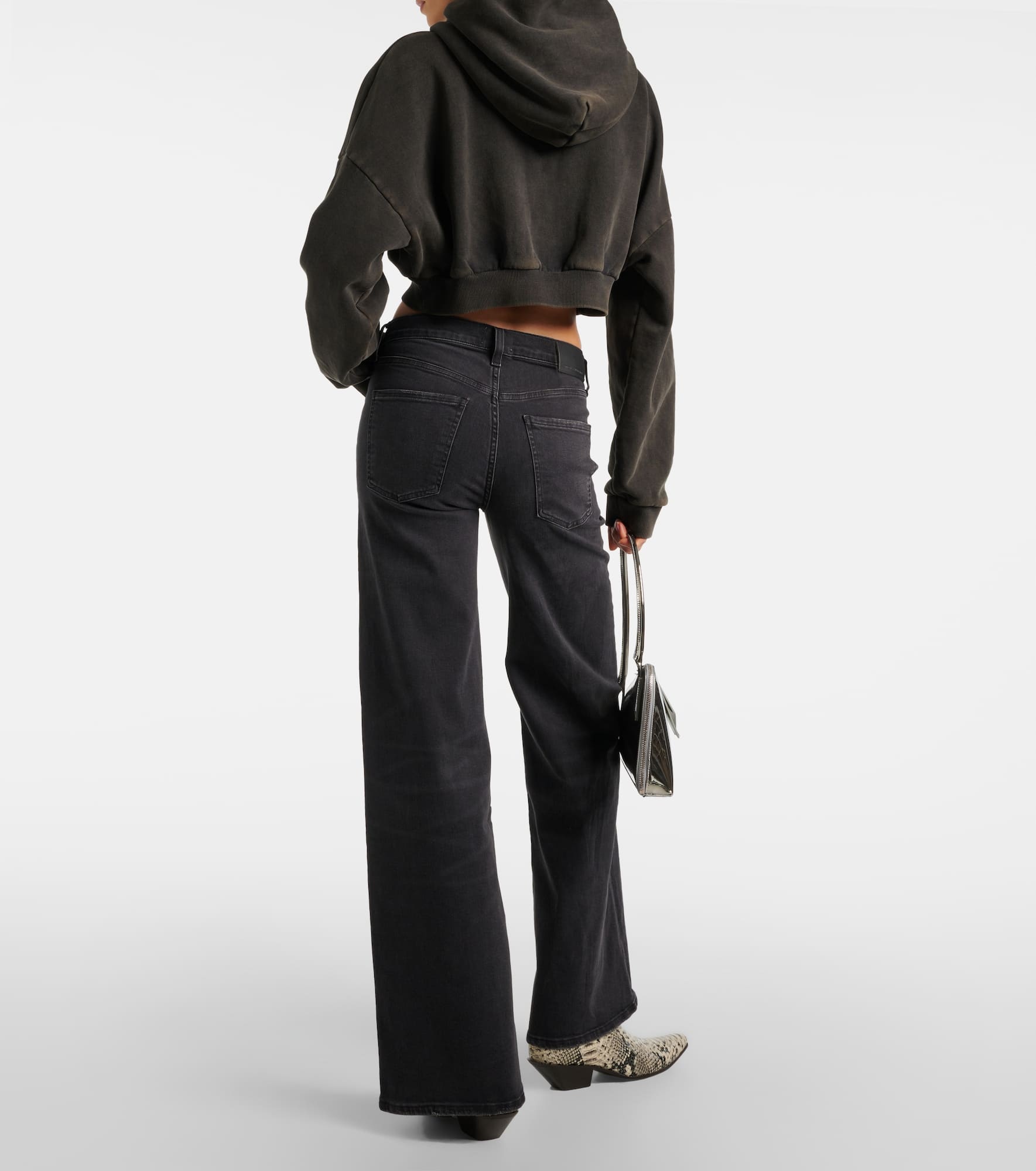 Loli mid-rise wide-leg jeans - 3