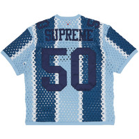 Supreme Supreme Crochet Football Jersey 'Slate' | REVERSIBLE