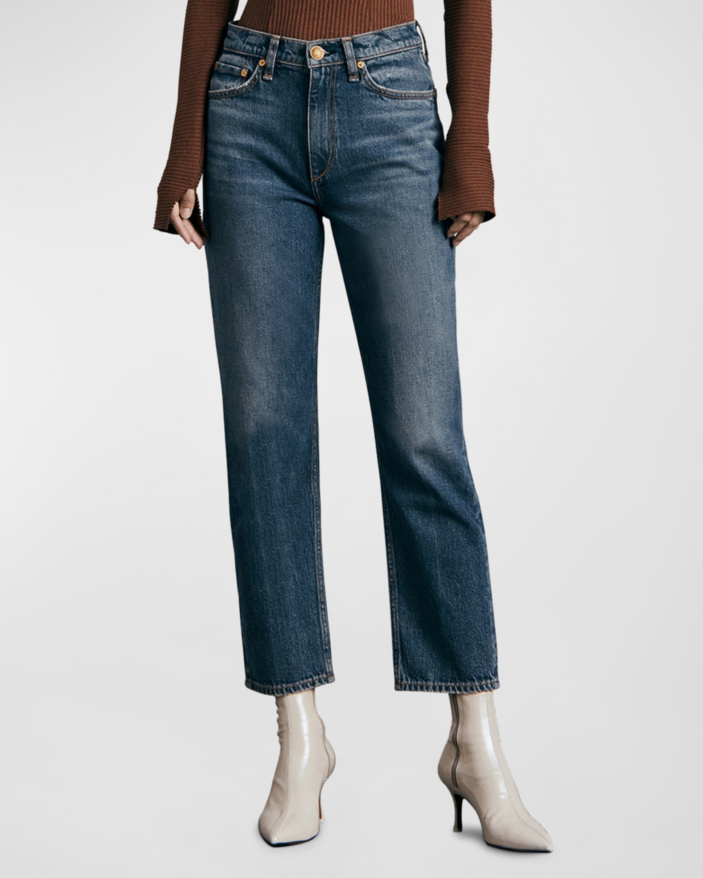 Wren Slim Straight Ankle Jeans - 2