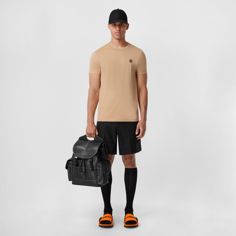 Burberry Monogram Motif Cotton T-shirt outlook