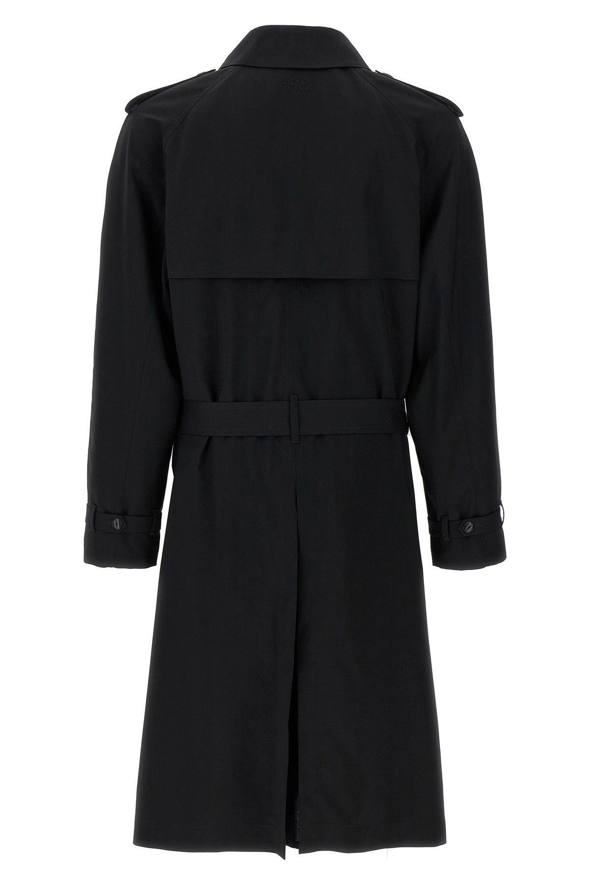 Wool trench coat - 3