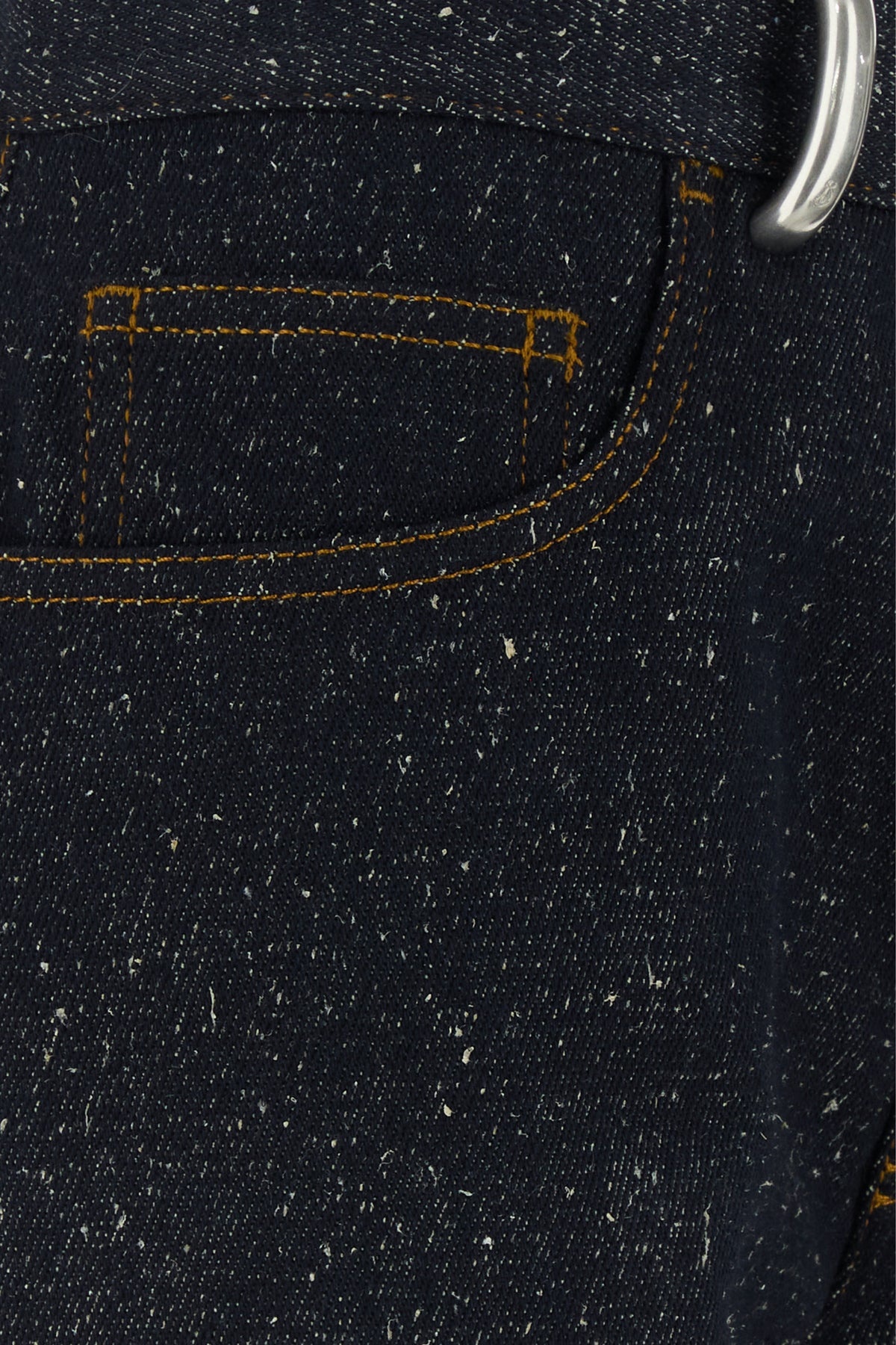 Dark blue denim jeans - 5