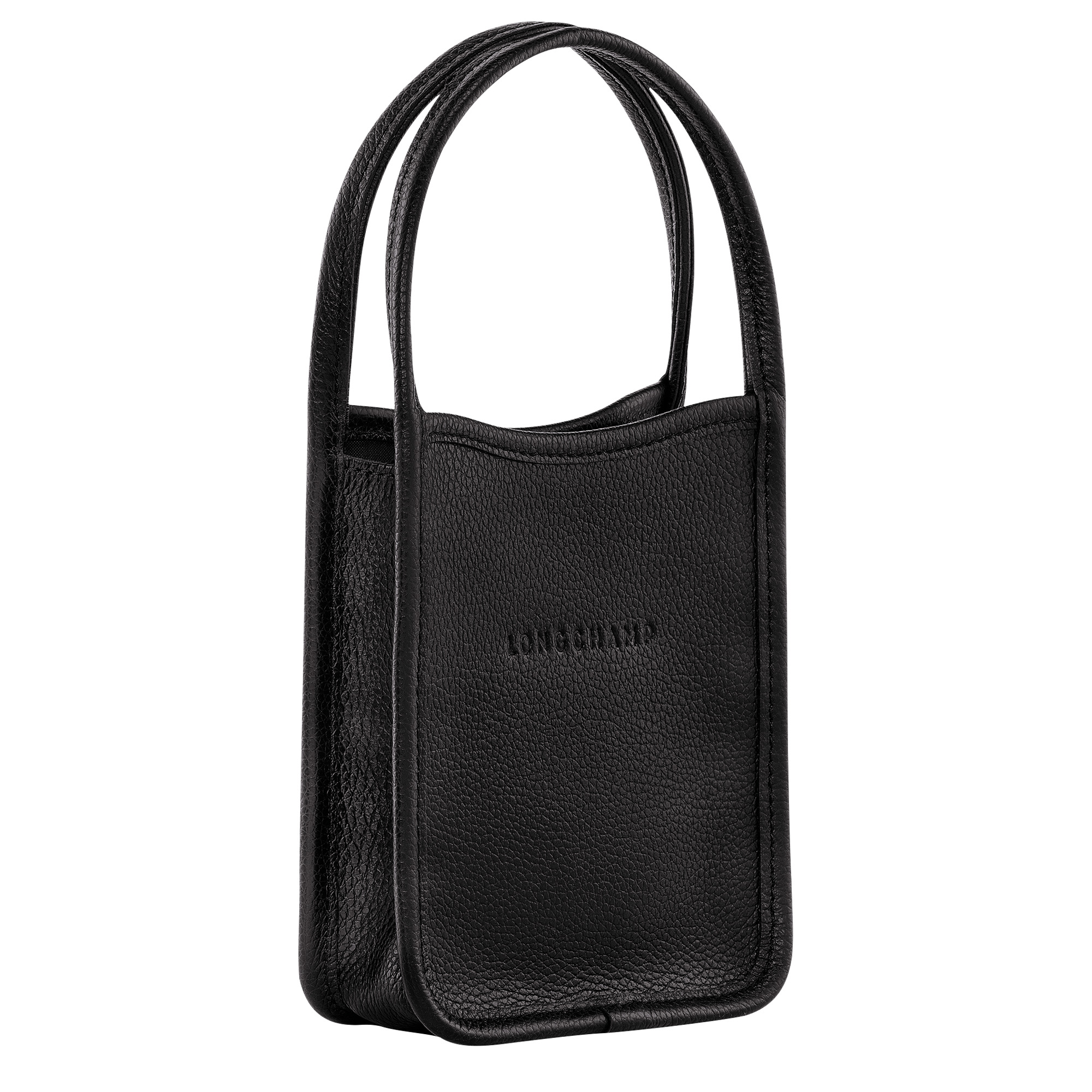 Le Foulonné XS Handbag Black - Leather - 3