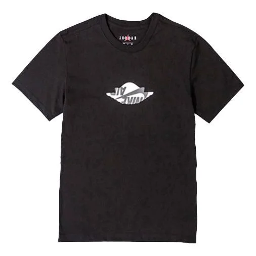 Air Jordan Air Basketball Athleisure Casual Sports Short Sleeve Black AT8903-010 - 1